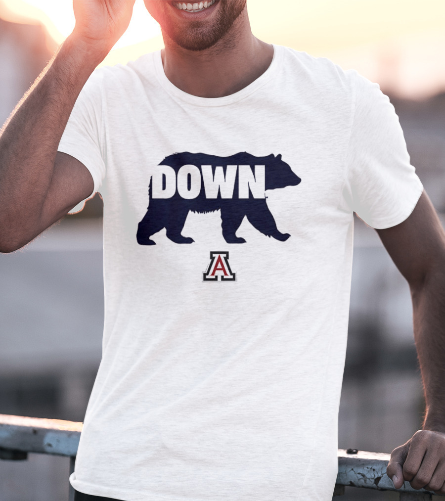 Arizona Wildcats Bear Down Basketball A T-Shirt