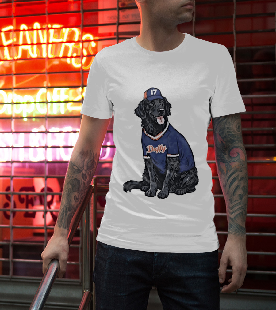 Keith Hernandez 17 New York Mets Duffy Jersey Dog T-Shirt