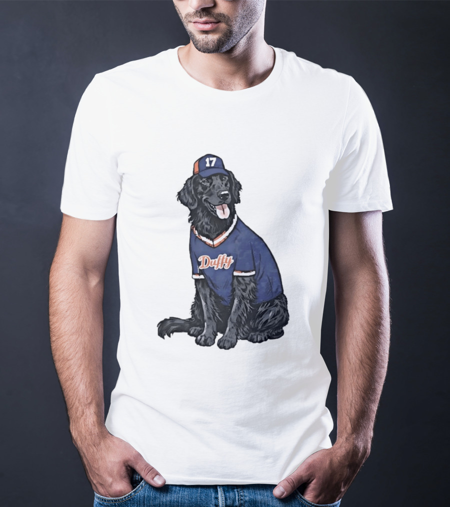 Keith Hernandez 17 New York Mets Duffy Jersey Dog T-Shirt