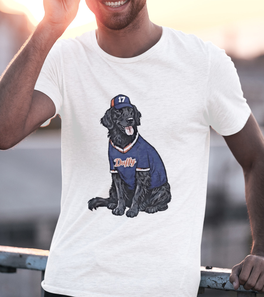 Keith Hernandez 17 New York Mets Duffy Jersey Dog T-Shirt