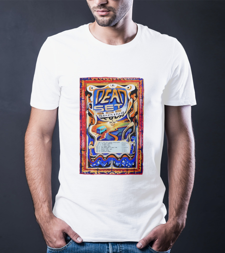 Dead Set 805 Spring Tour Skull And Van April 2026 Dates T-Shirt