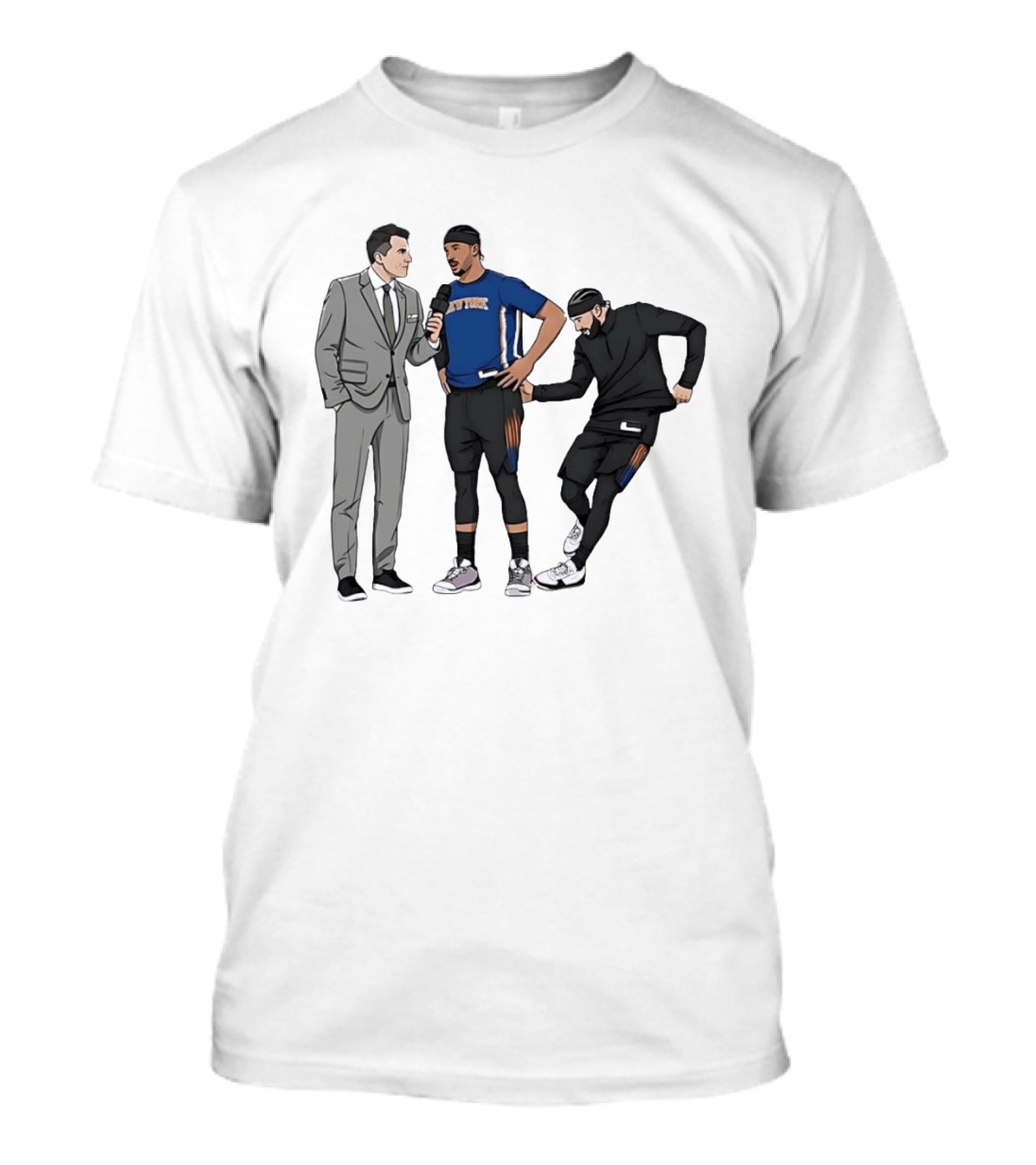 The Butt Slap New York Knicks Interview Scene T-Shirt