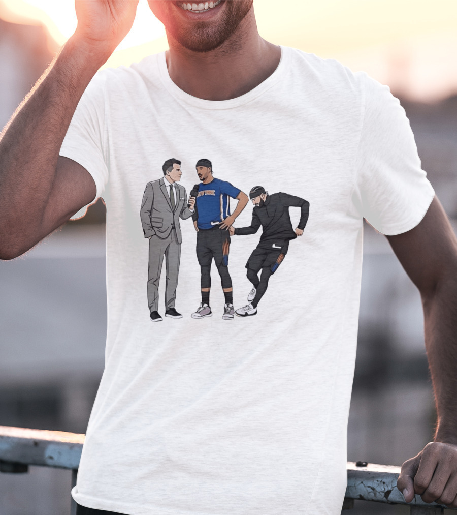The Butt Slap New York Knicks Interview Scene T-Shirt