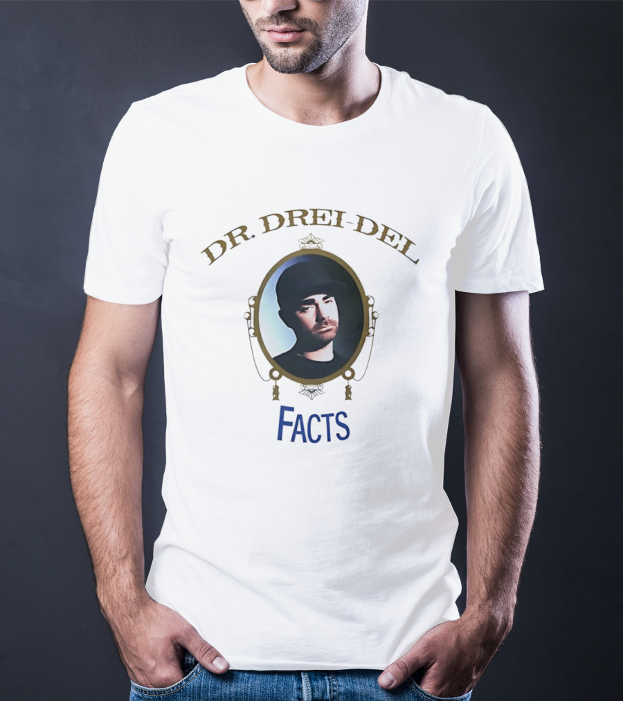 Dr Dreidel Facts Hip Hop Parody Hanukkah Humor T-Shirt