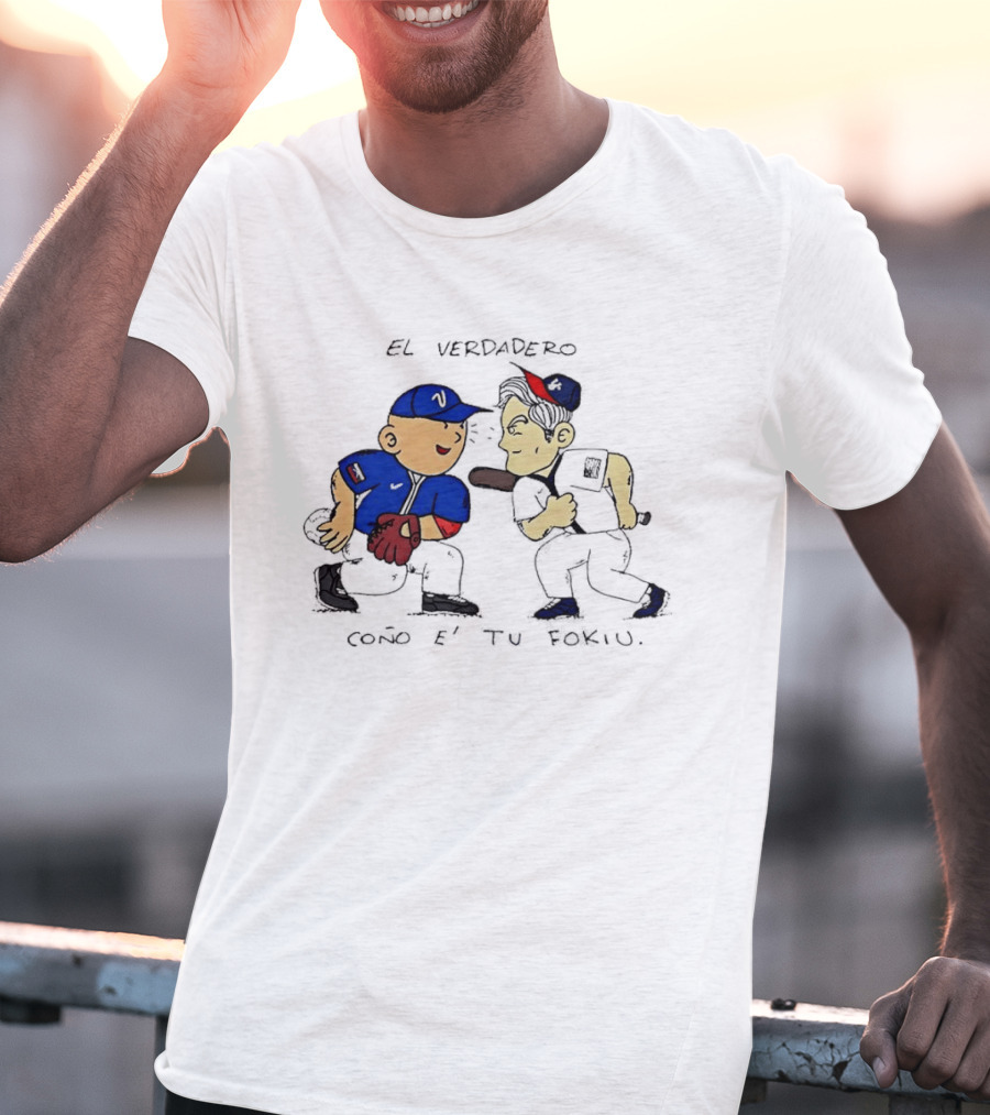 Venezuela Vs USA Baseball El Verdadero Cono C U Boniku T-Shirt