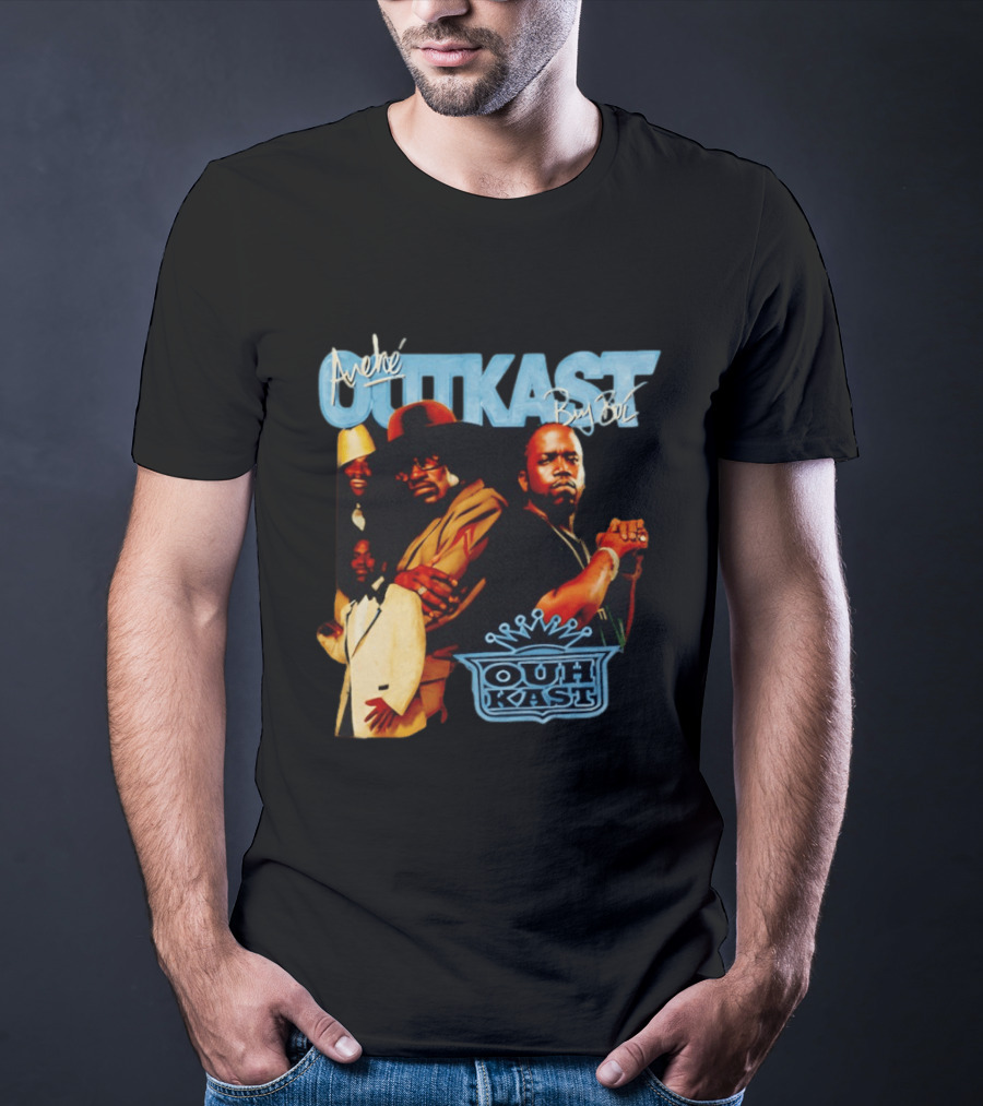 Outkast André 3000 Big Boi Signatures Iconic Hip Hop Collection T-Shirt