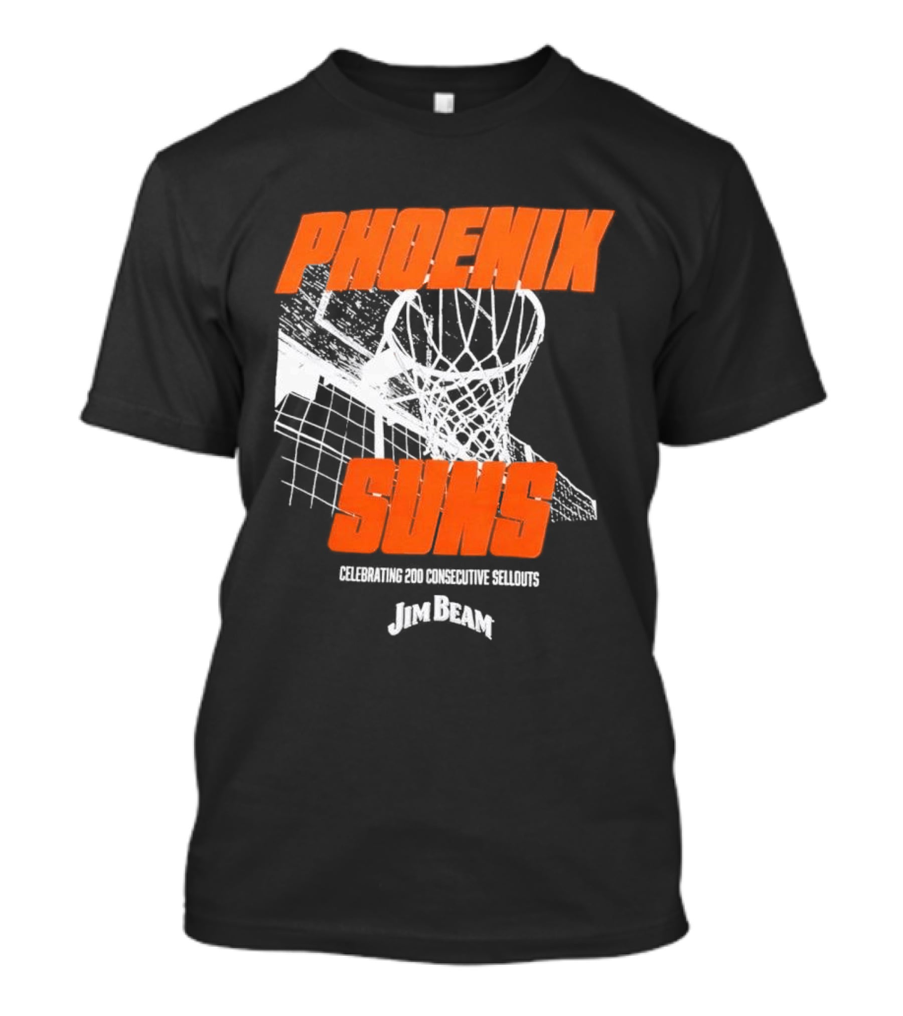 Phoenix Suns 200 Consecutive Sellouts Celebration Jim Beam T-Shirt