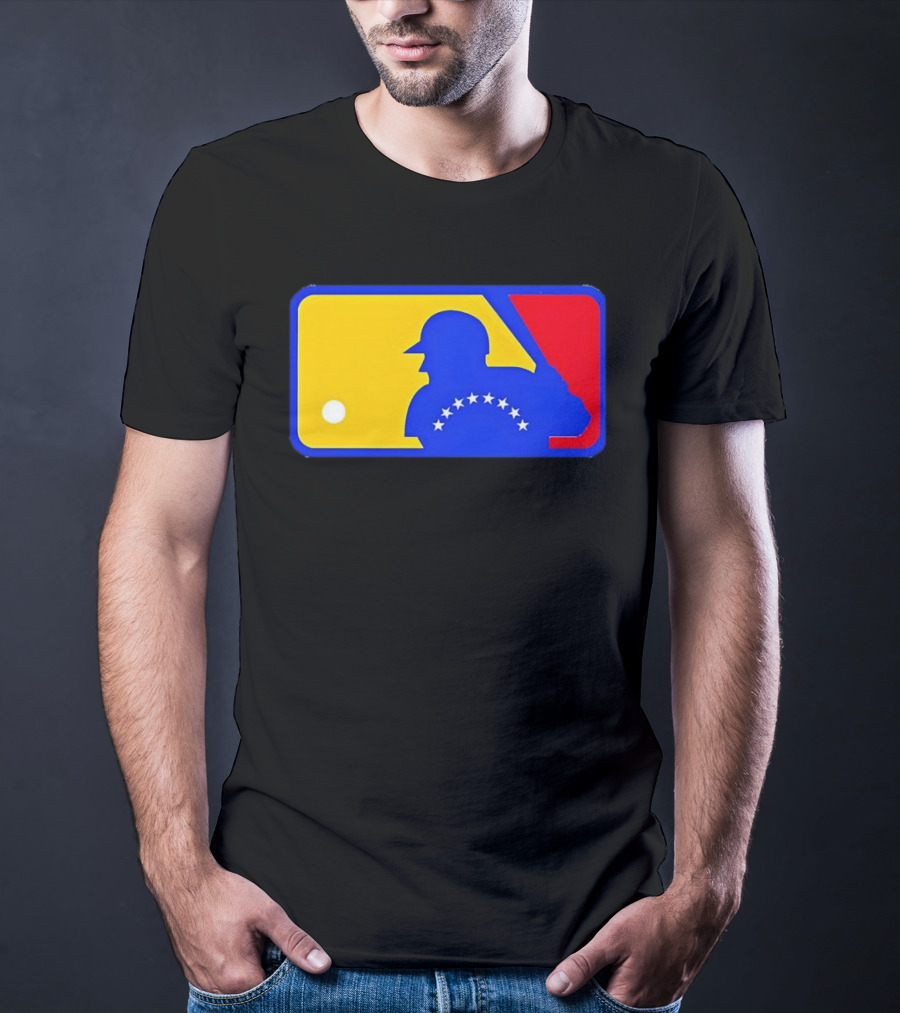 Stars And Bars Baseball T-Shirt