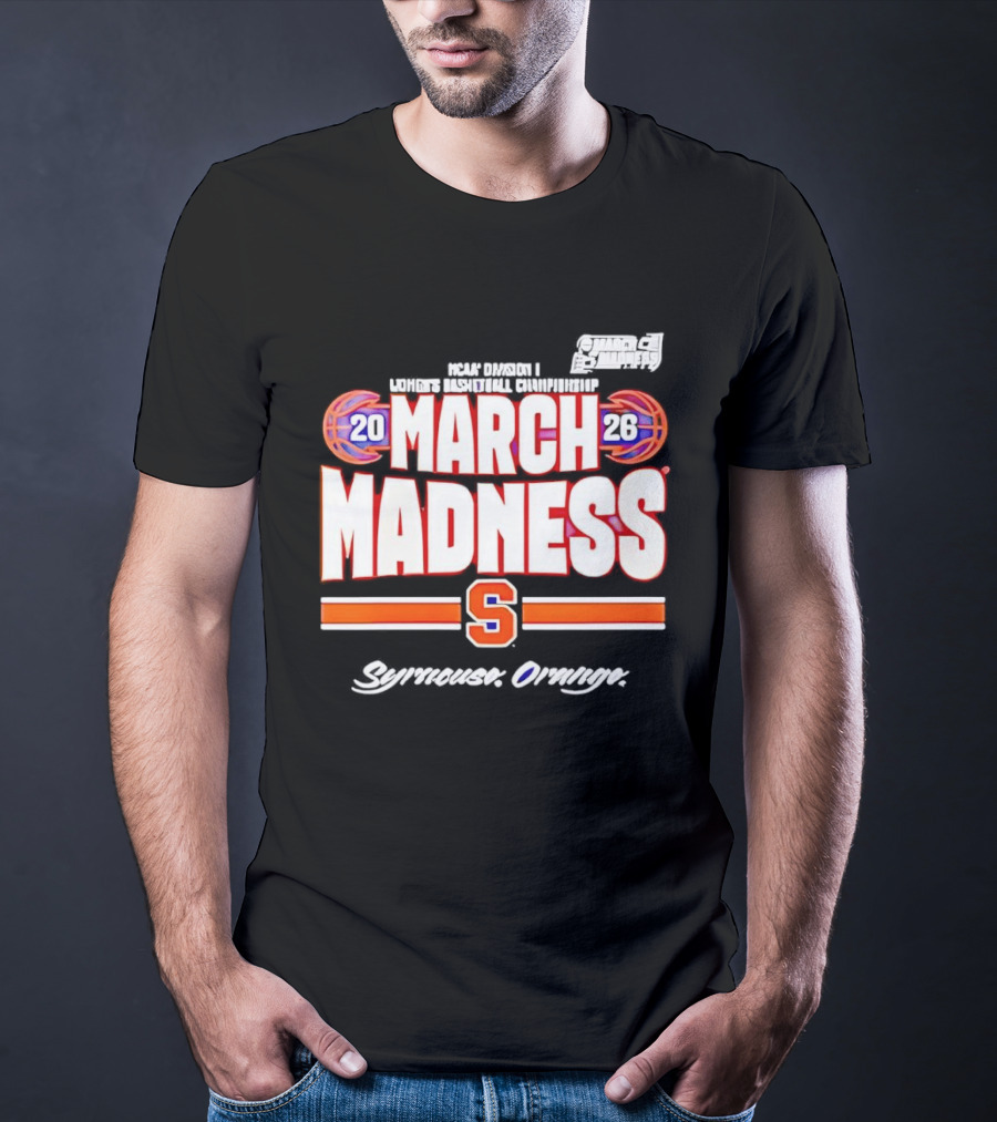 Syracuse Orange 2026 March Madness Basketball T-Shirt