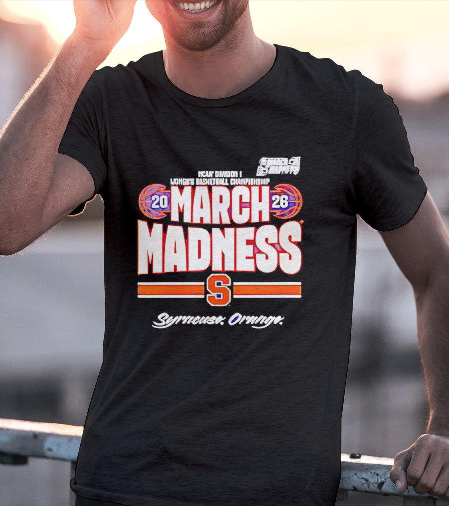Syracuse Orange 2026 March Madness Basketball T-Shirt