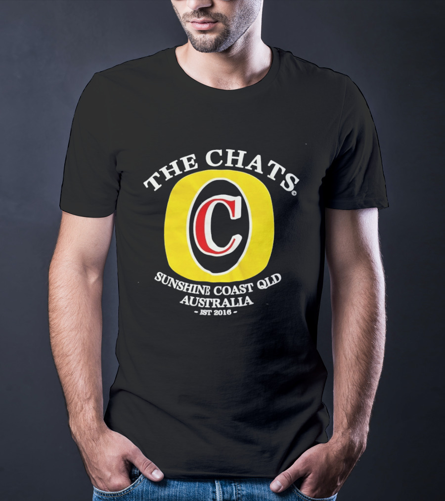 The Chats Sunshine Coast QLD Australia C Logo Est 2016 T-Shirt