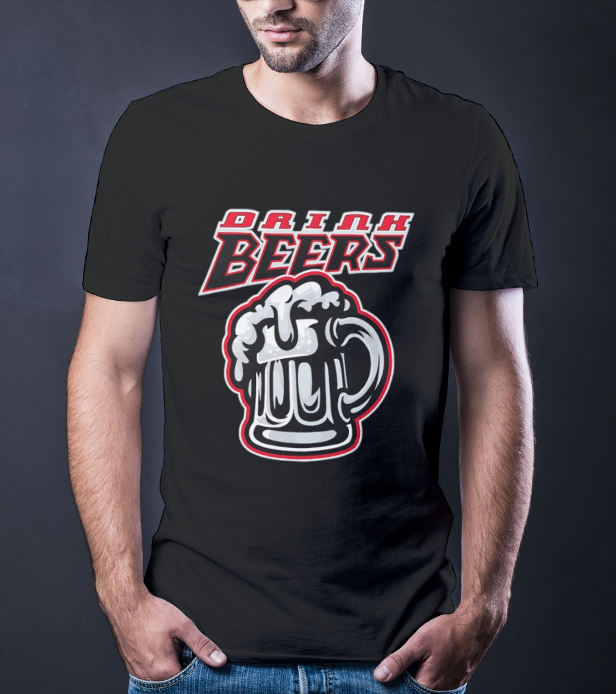 Buffalo Bills Drink Beers Football Fans Toasting T-Shirt