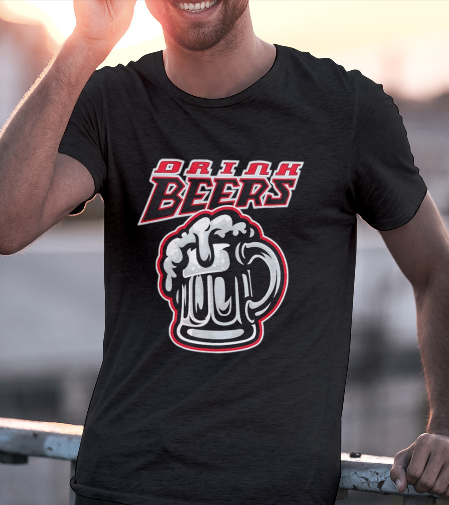Buffalo Bills Drink Beers Football Fans Toasting T-Shirt