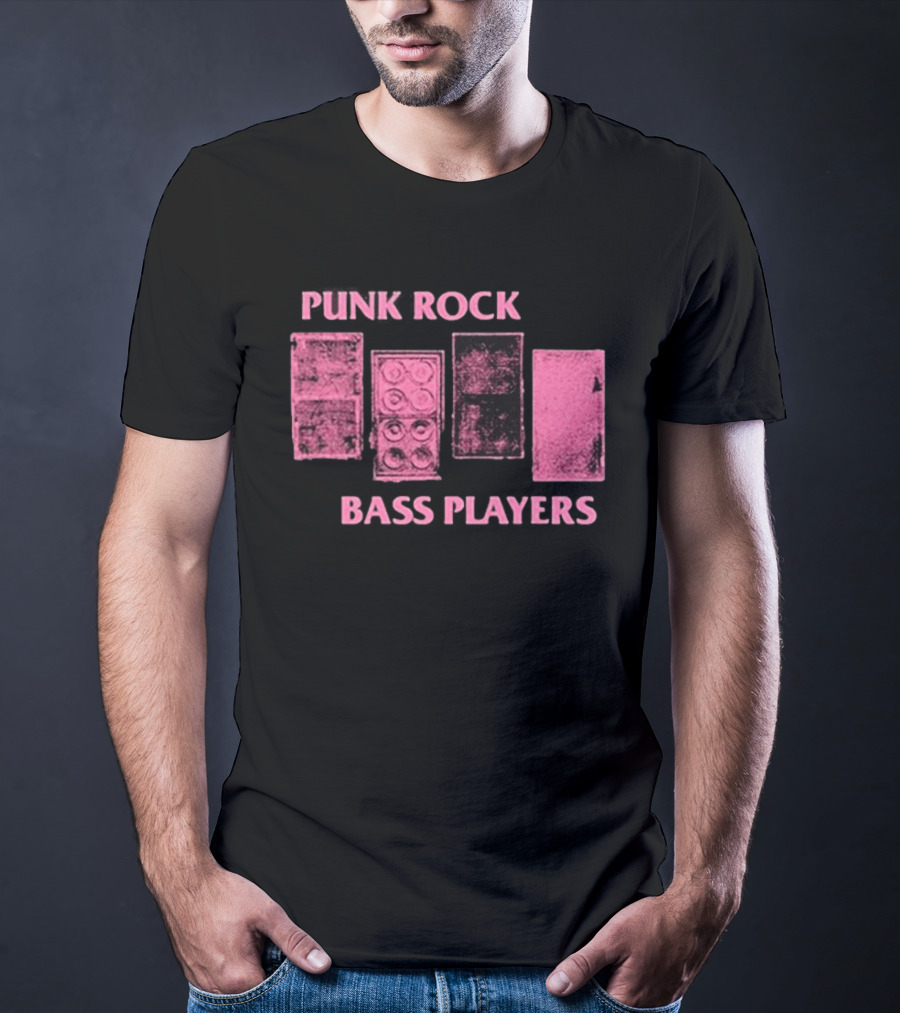 Punk Rock Bass Players Amplifier Speaker Stacks T-Shirt