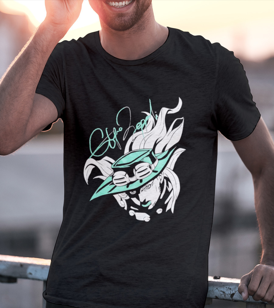 Gyro Zeppeli Steel Ball Run T-Shirt