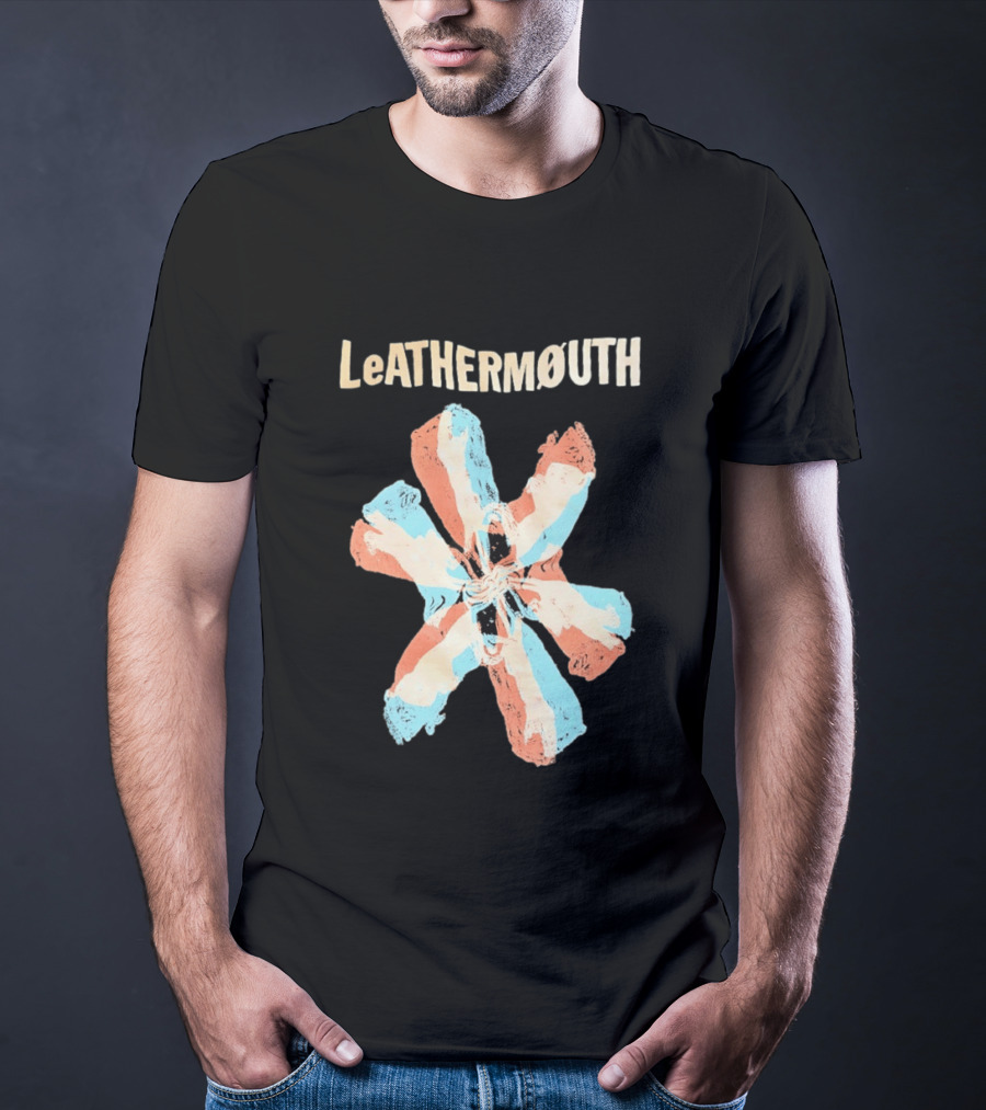 Leathermouth Psychedelic Abstract Flower T-Shirt