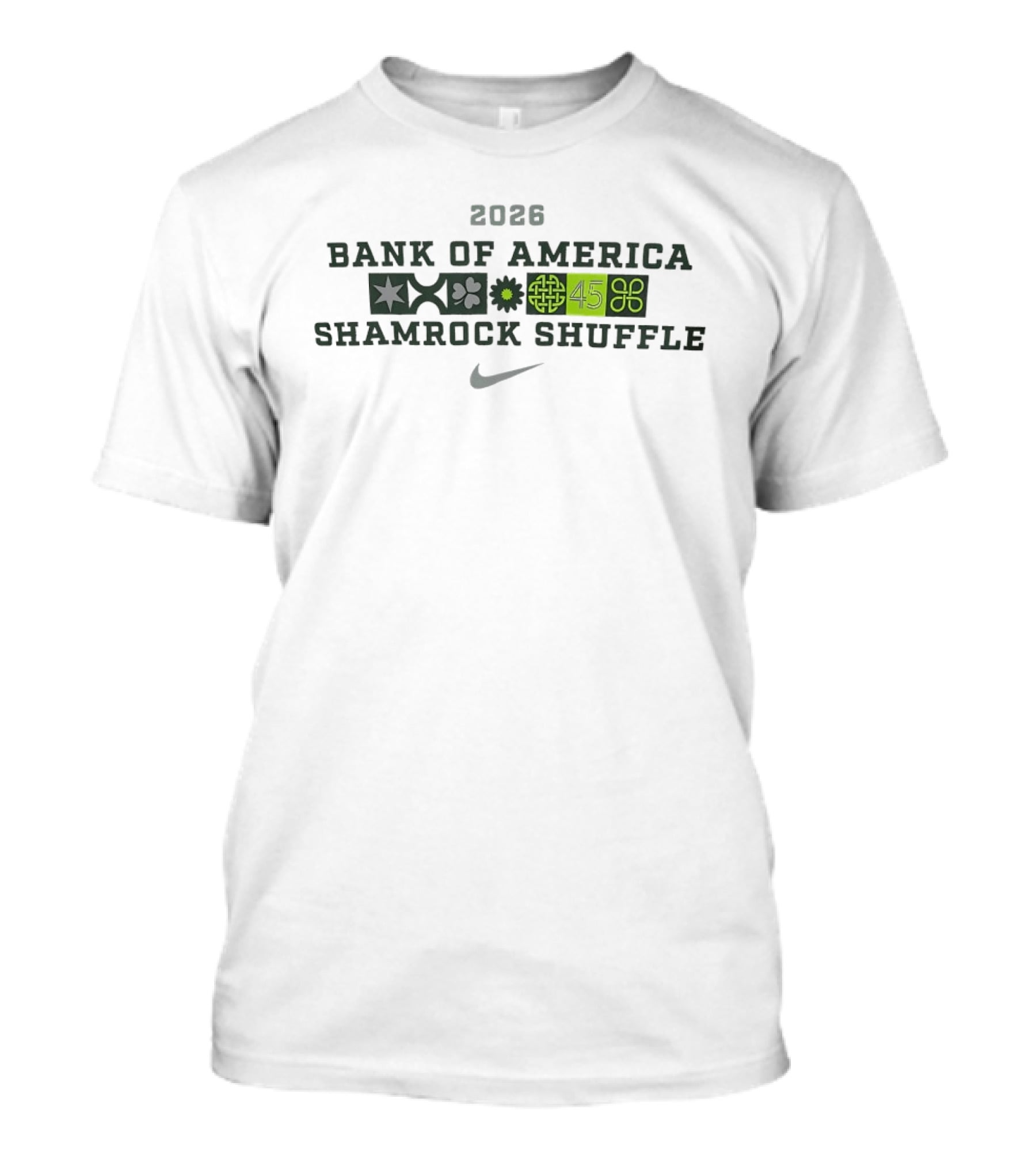 2026 Bank Of America Shamrock Shuffle Nike 45 T-Shirt