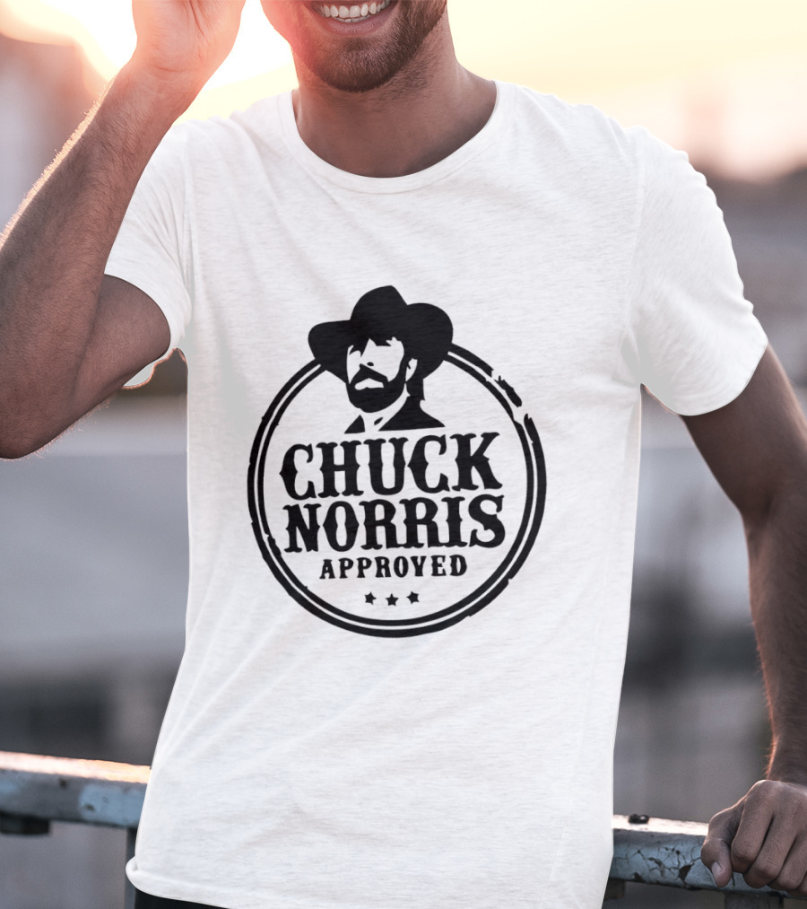Chuck Norris Approved Cowboy Seal T-Shirt