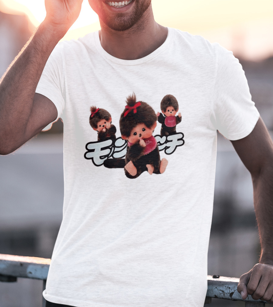 Monchhichi Marat Safin Sekiguchi Iconic Character Trio T-Shirt