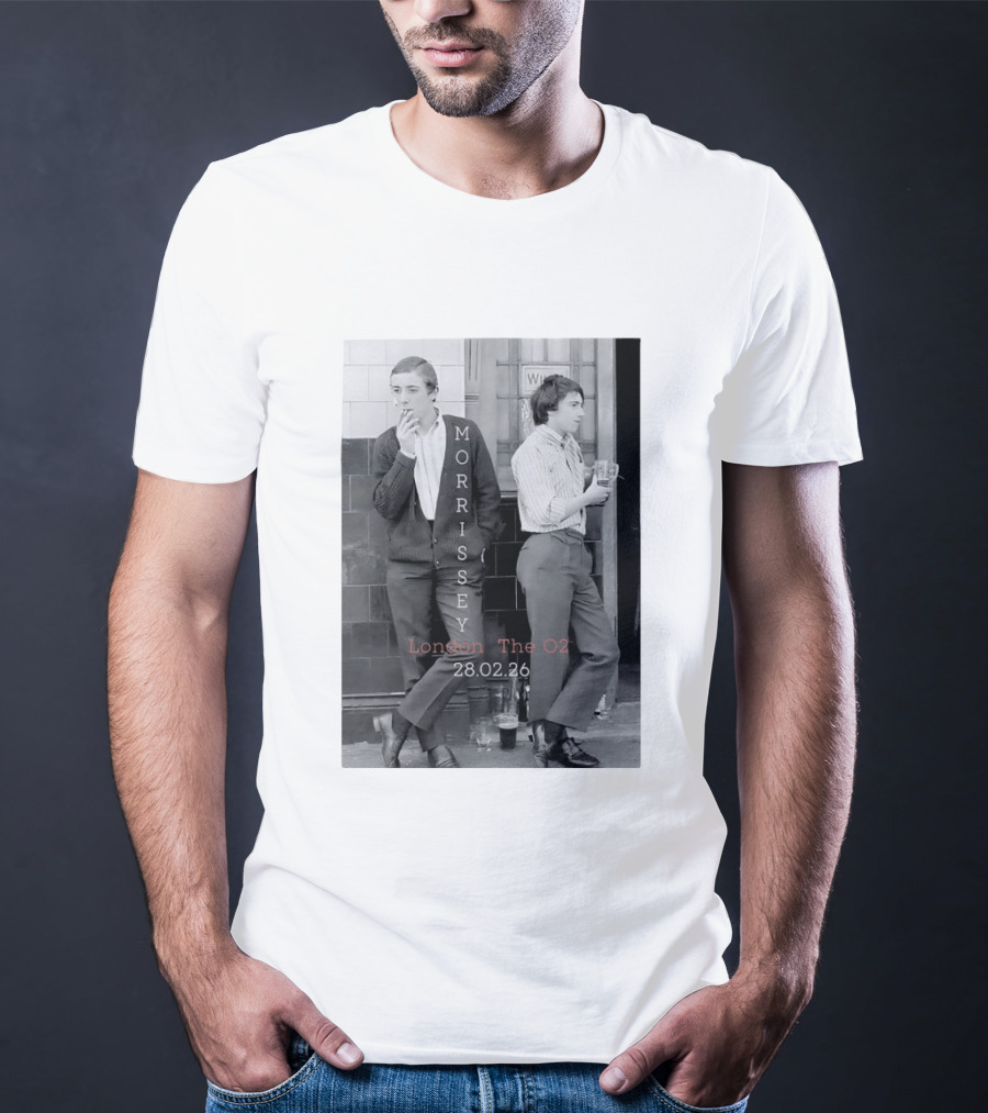 Morrissey London The O2 28.02.26 T-Shirt