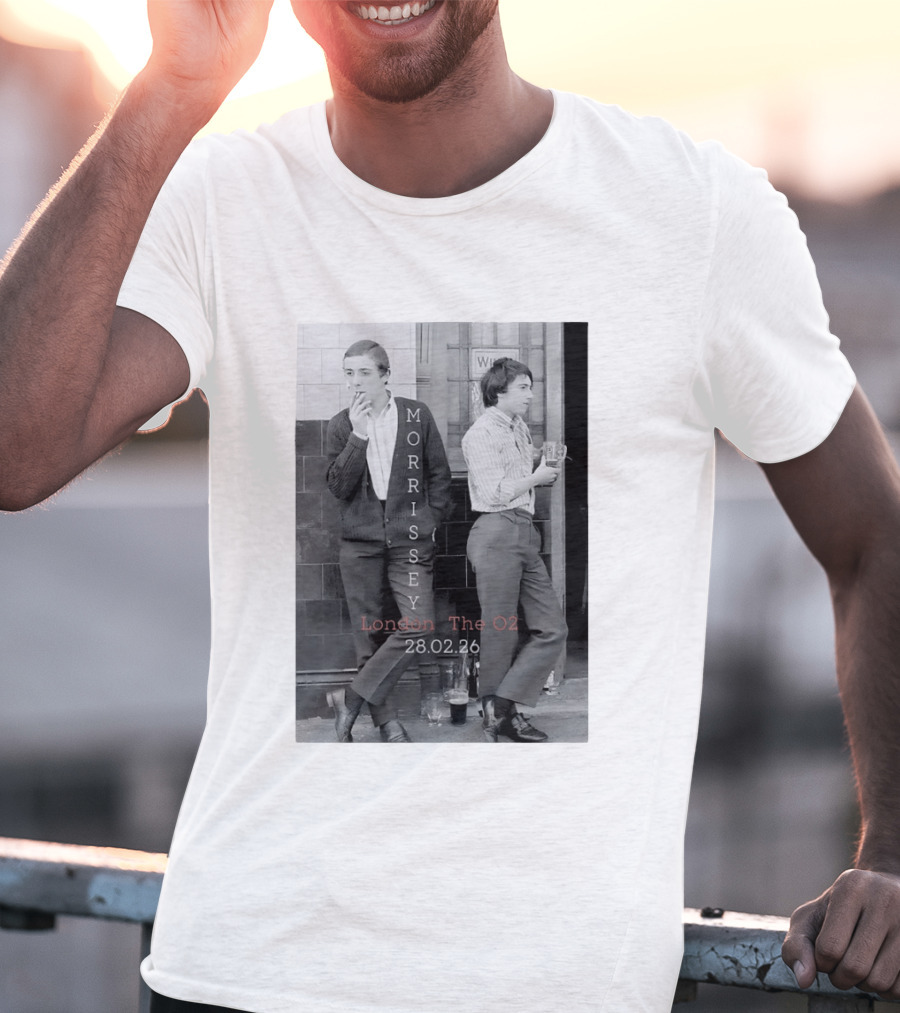 Morrissey London The O2 28.02.26 T-Shirt