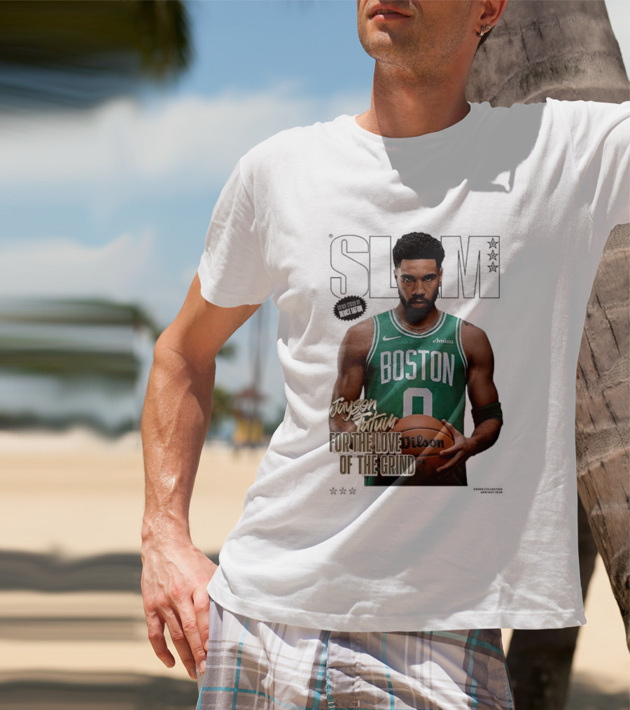 SLAM 261 Jayson Tatum Boston Celtics For The Love Of The Grind T-Shirt