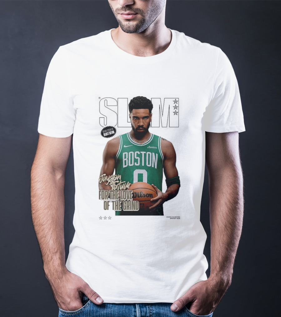 SLAM 261 Jayson Tatum Boston Celtics For The Love Of The Grind T-Shirt
