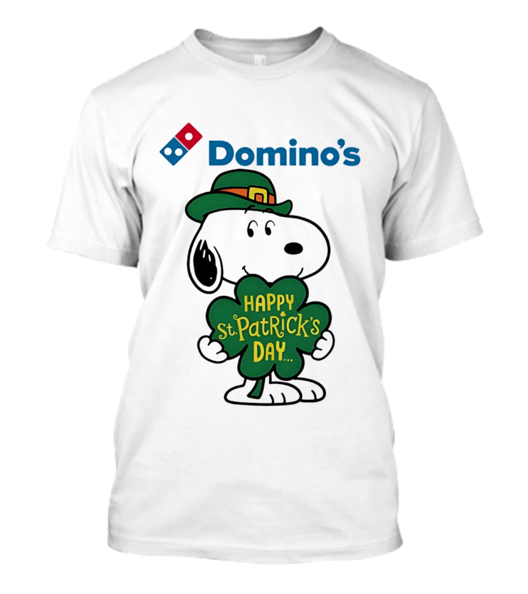 Domino's Snoopy Happy St. Patrick's Day 2026 Collaboration T-Shirt