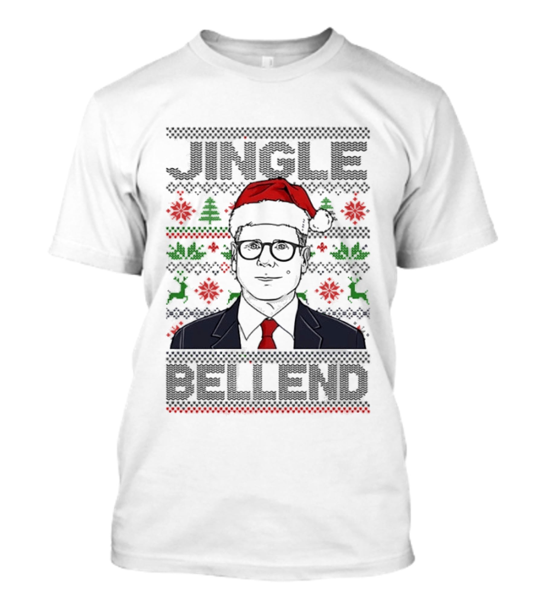 Original Keir Starmer Jingle Bell End Ugly Christmas Sweater T-Shirt