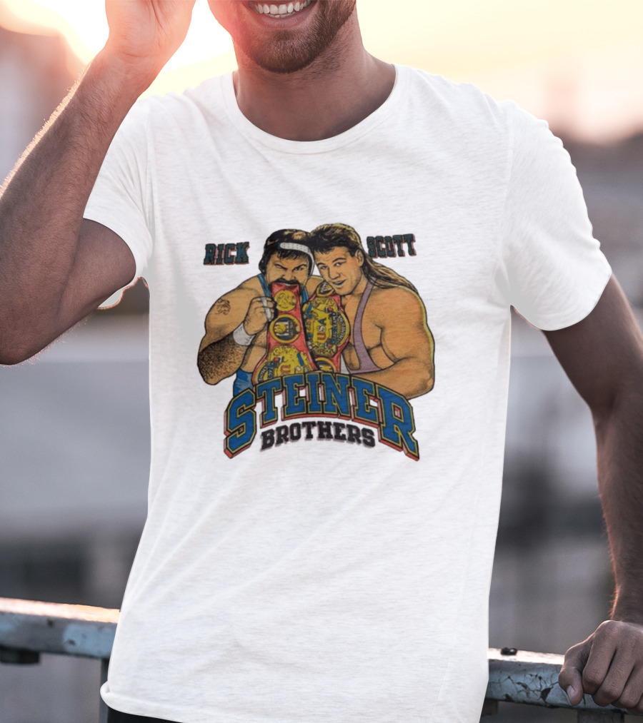 Rick Scott Steiner Brothers Wrestling Champions T-Shirt