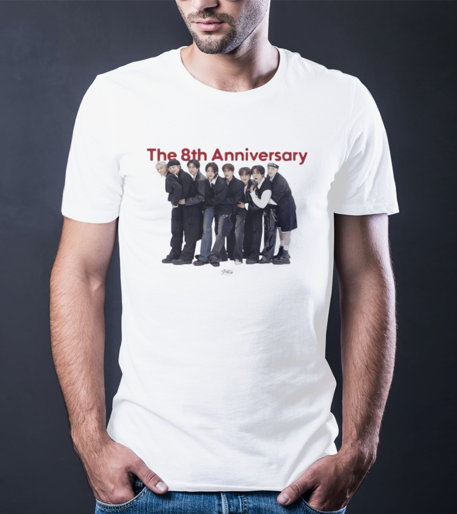 Stray Kids The 8th Anniversary Celebration T-Shirt