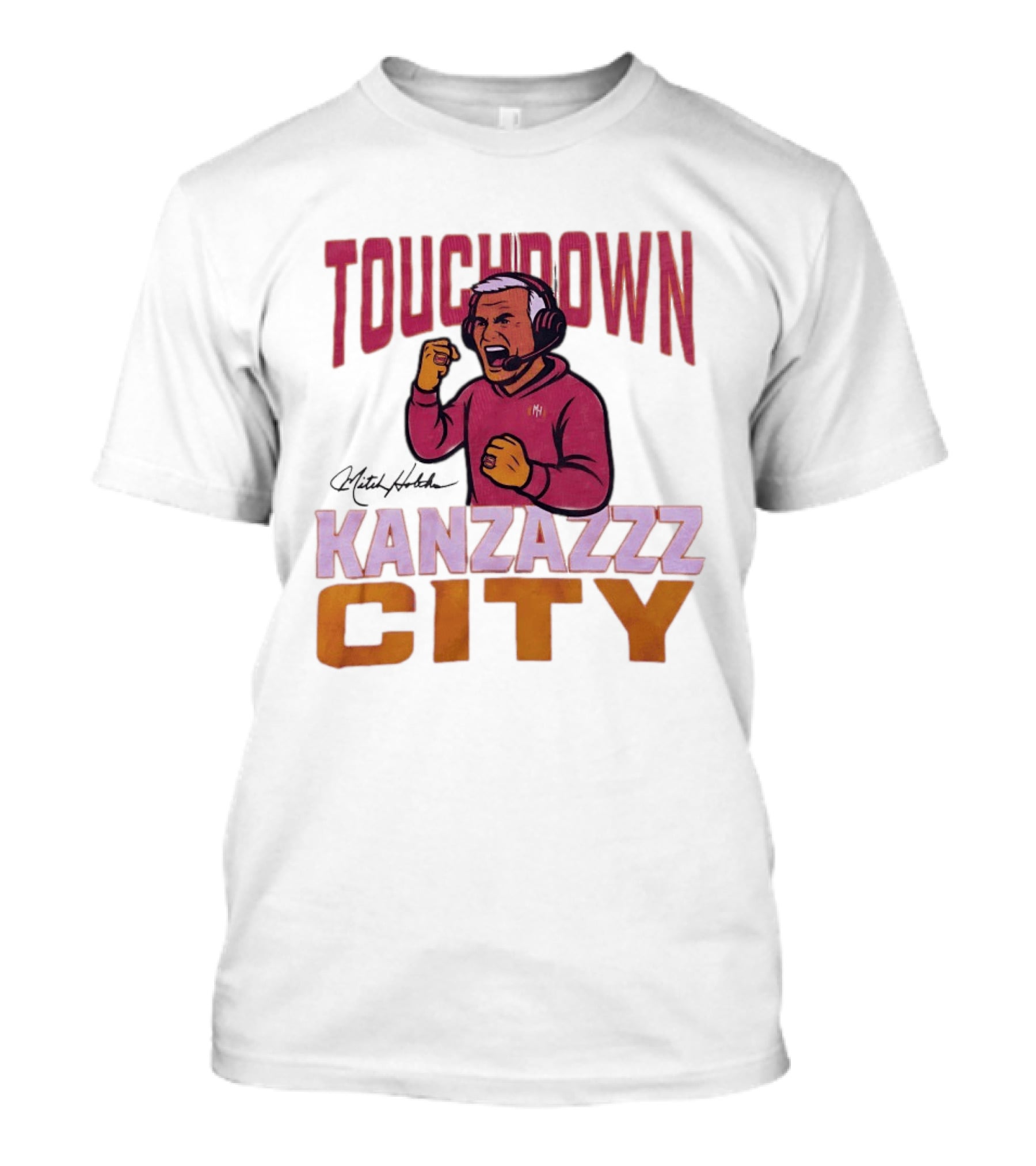 Kanzazzz City Touchdown Mitch Holthus T-Shirt