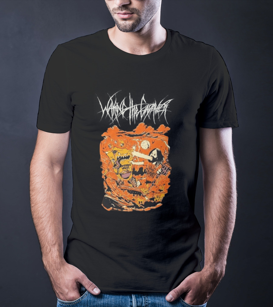 Waking The Cadaver Don Vs Wheat Monster Battle Scene T-Shirt