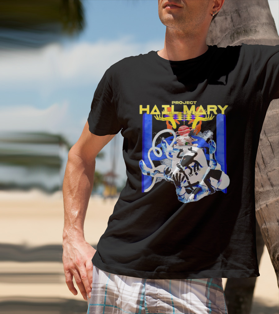Hail Mary Sci Fi Space Adventure Book Lover T-Shirt