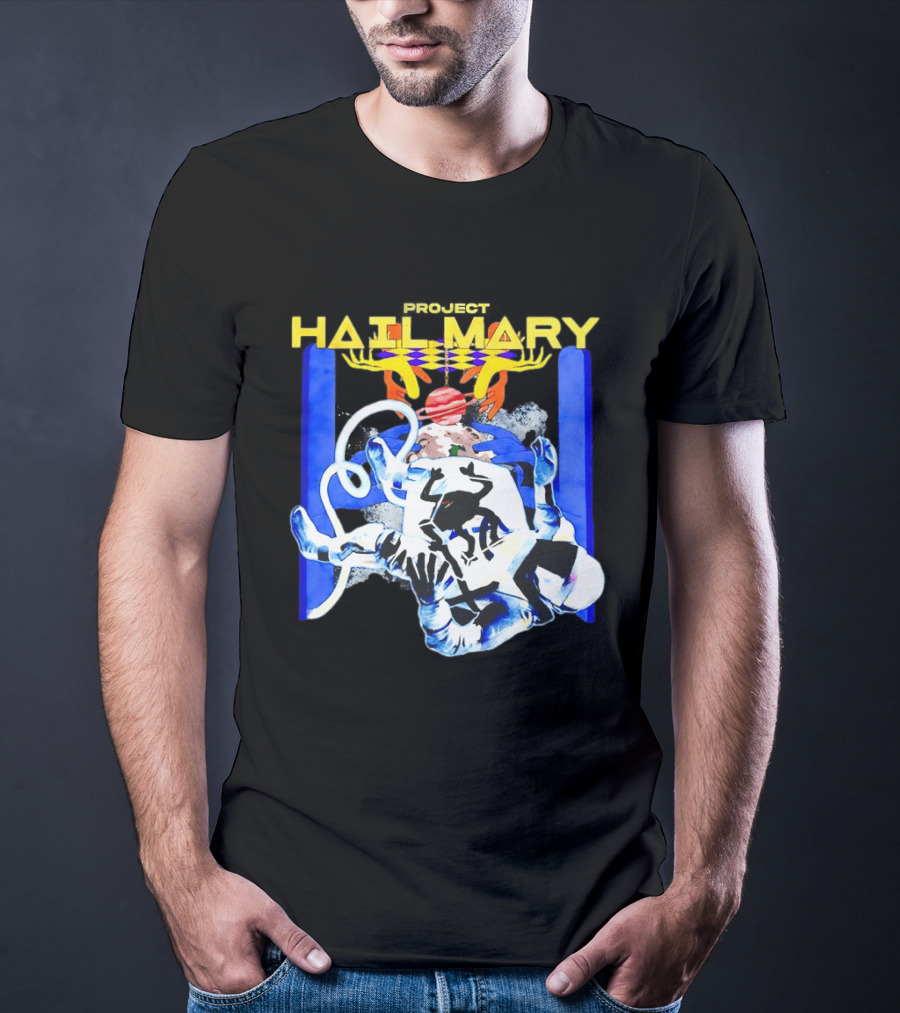 Hail Mary Sci Fi Space Adventure Book Lover T-Shirt