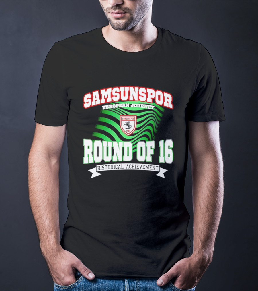 Samsunspor European Journey 1965 Round Of 16 Historical T-Shirt