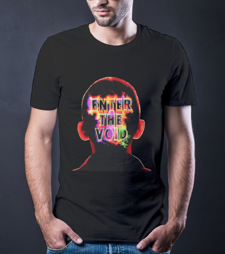 Enter The Void 2009 Film Neon Head Visual T-Shirt