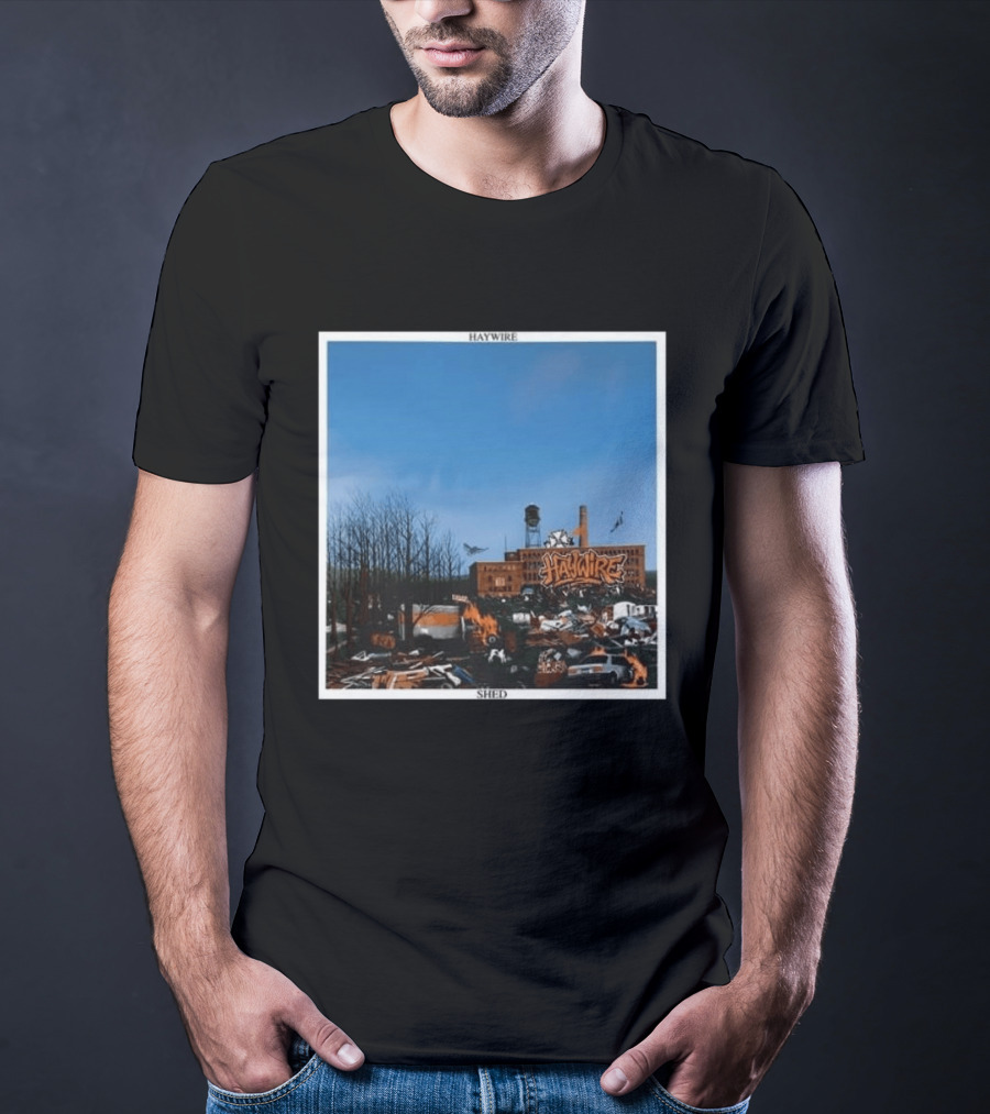 Haywire Is Your Friend Tour 2026 Shed Factory Urban Landscape T-Shirt