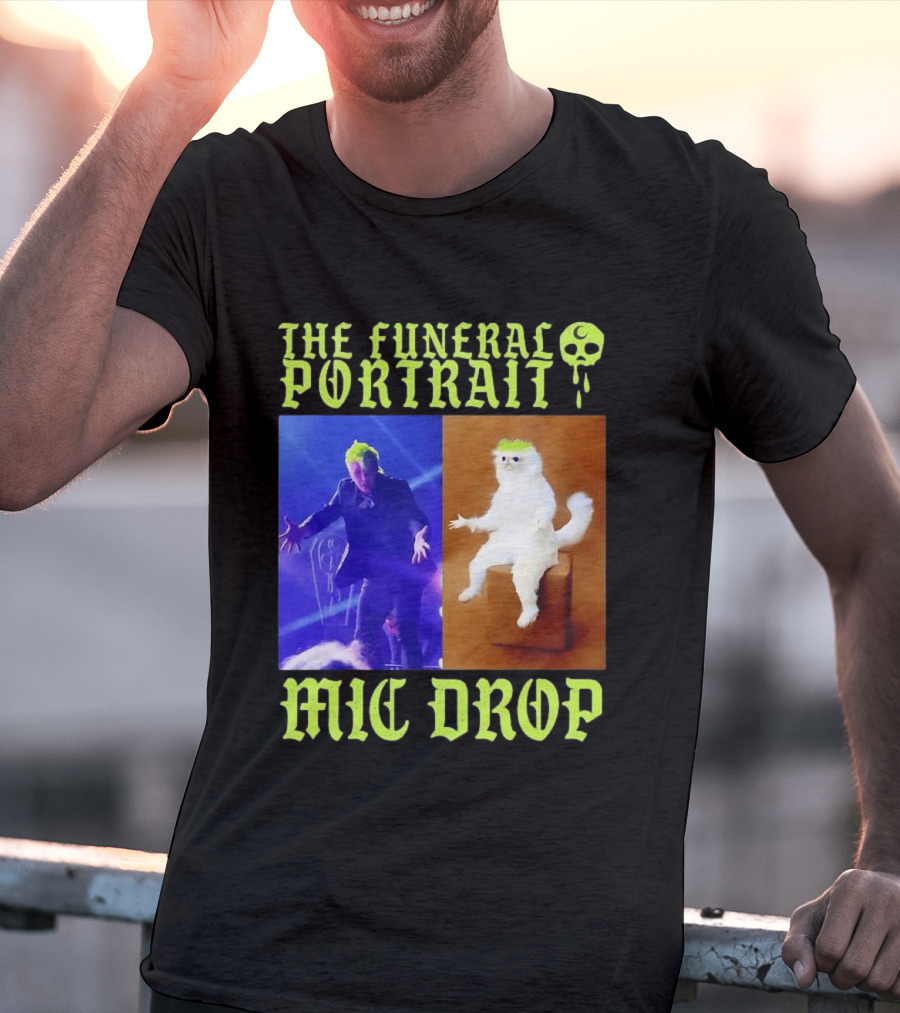 The Funeral Portrait Mic Drop T-Shirt
