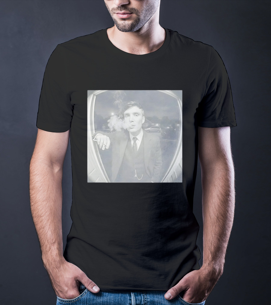 Peaky Blinders Thomas Shelby Smoking Scene T-Shirt