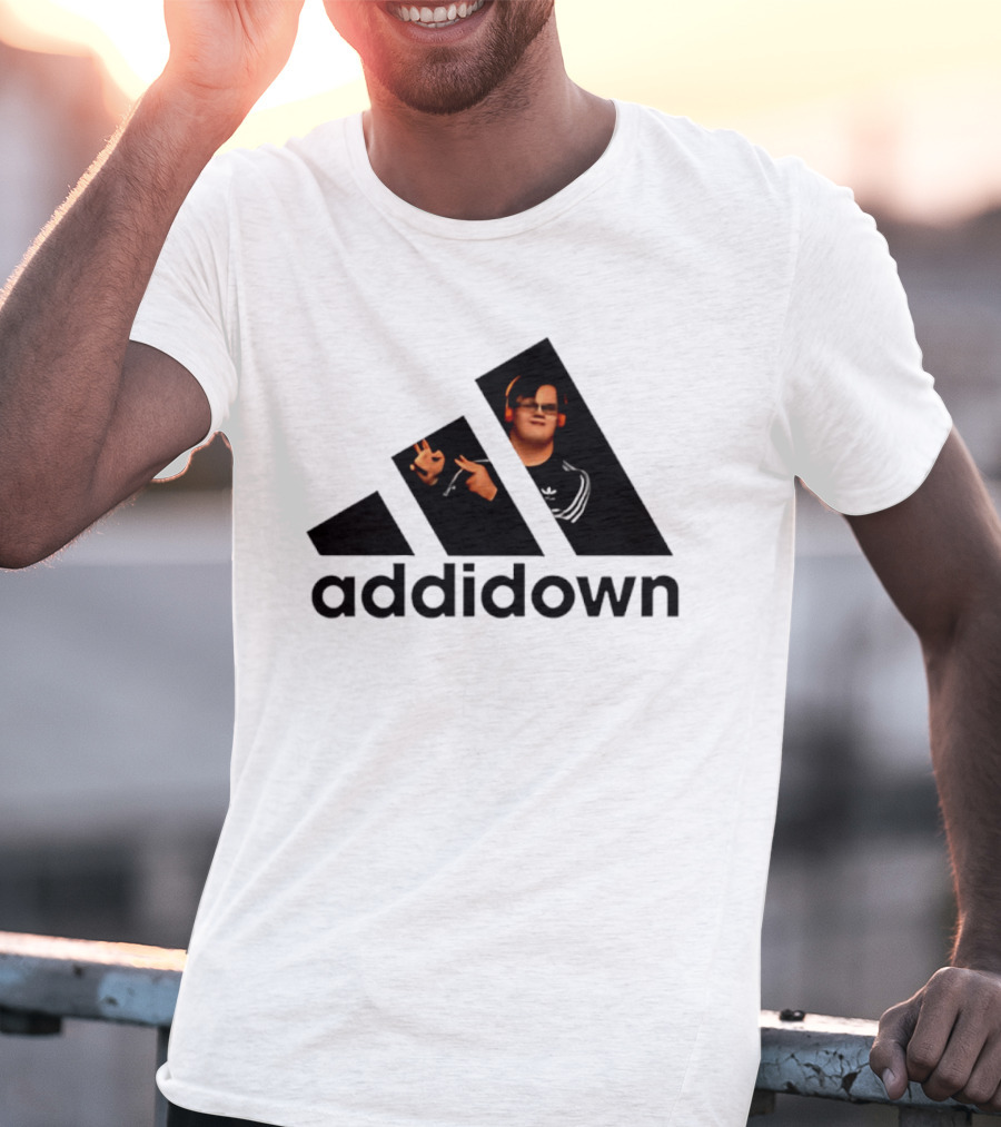 Addidown Down Syndrome Sign Language Pose T-Shirt