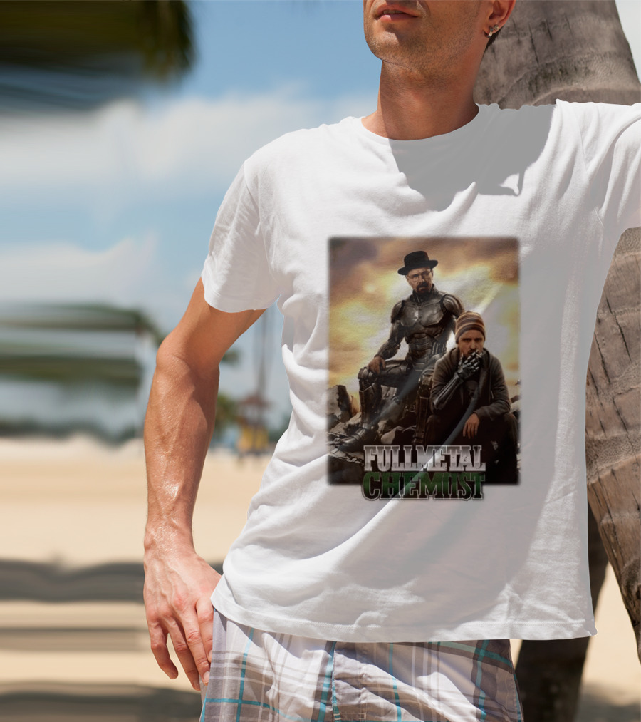 Bryan Cranston Jesse Pinkman Fullmetal Chemist T-Shirt