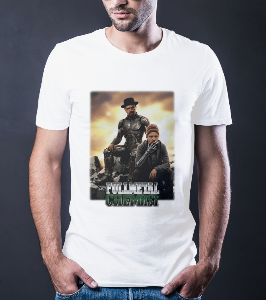 Bryan Cranston Jesse Pinkman Fullmetal Chemist T-Shirt