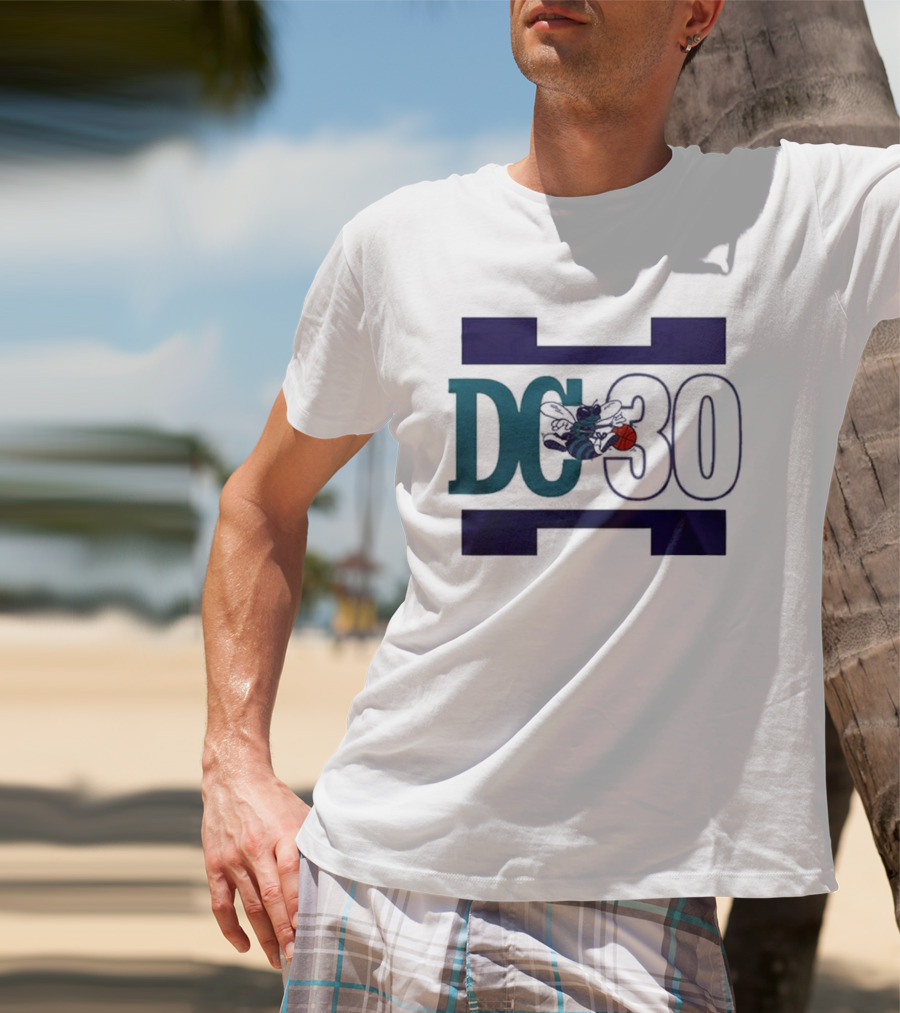 Charlotte Hornets 2026 DC 30 Dell Curry T-Shirt