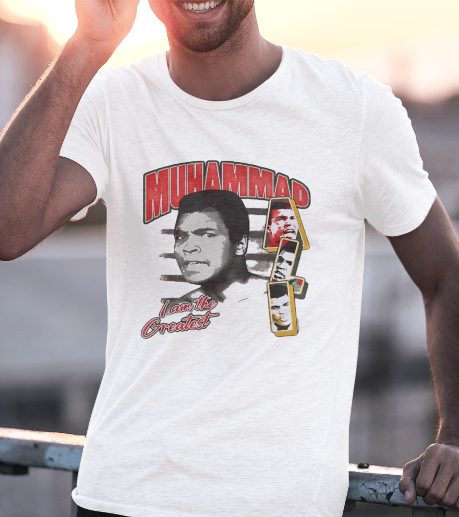 Muhammad Ali I Am The Greatest Retro Boxing Legend T-Shirt