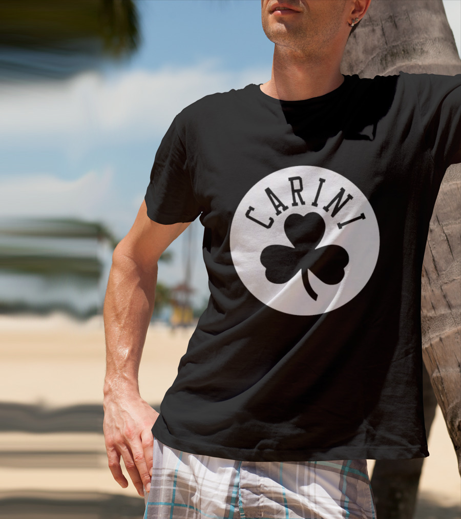 Carini Clover Emblem With Shamrock T-Shirt