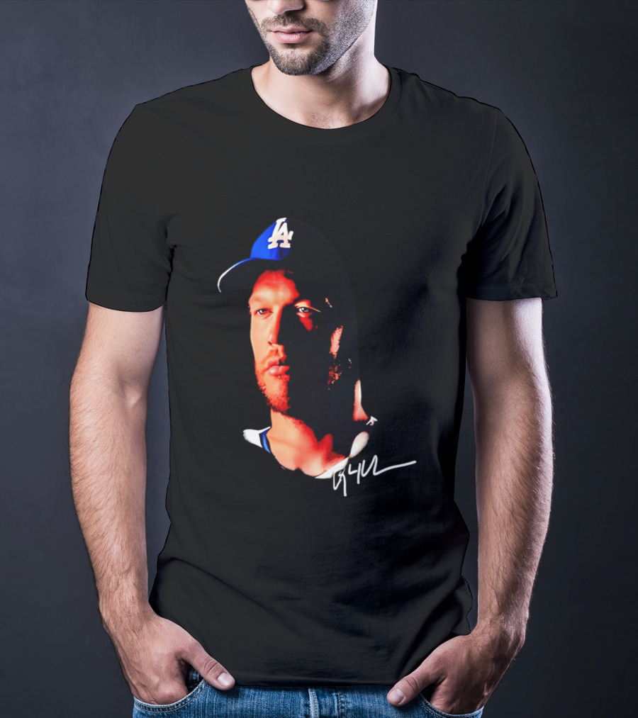 Los Angeles Dodgers Thank You Clayton Kershaw LA Cap Signature T-Shirt