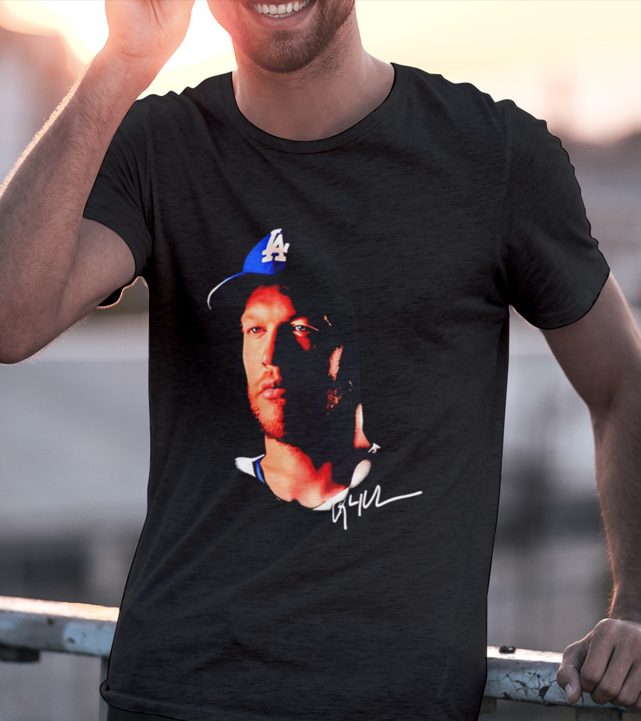 Los Angeles Dodgers Thank You Clayton Kershaw LA Cap Signature T-Shirt