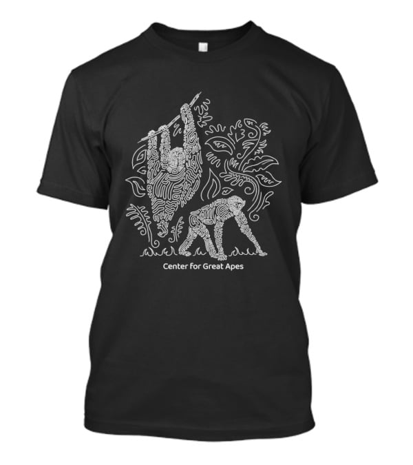 Center For Great Apes Sloth And Primate Conservation T-Shirt