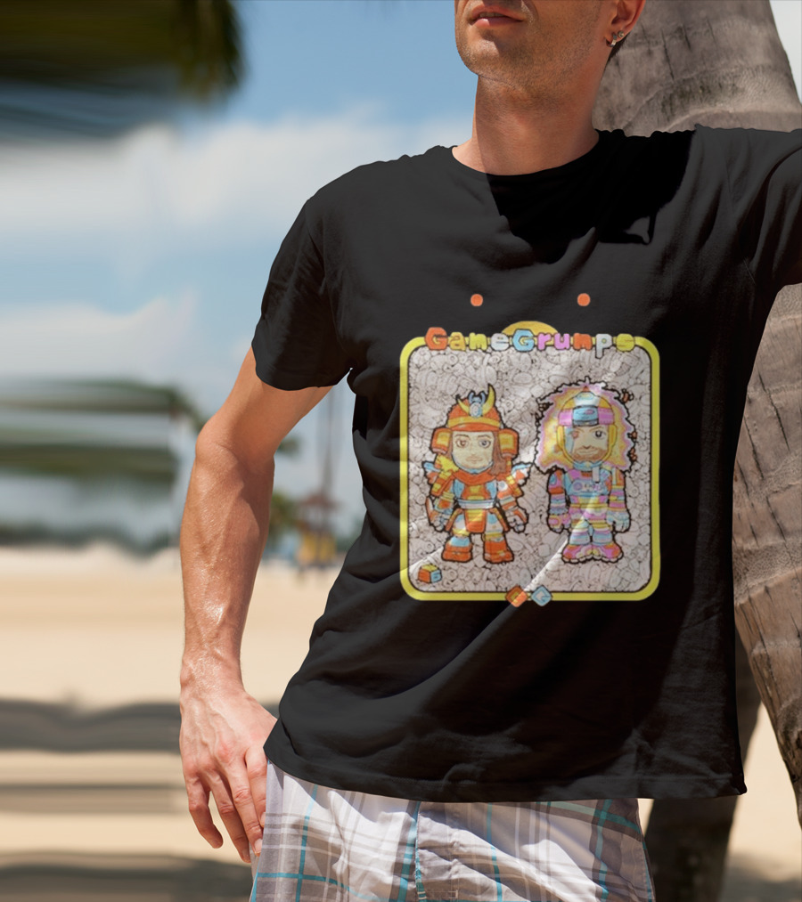 Game Grumps X 326 Collaboration Colorful Characters T-Shirt